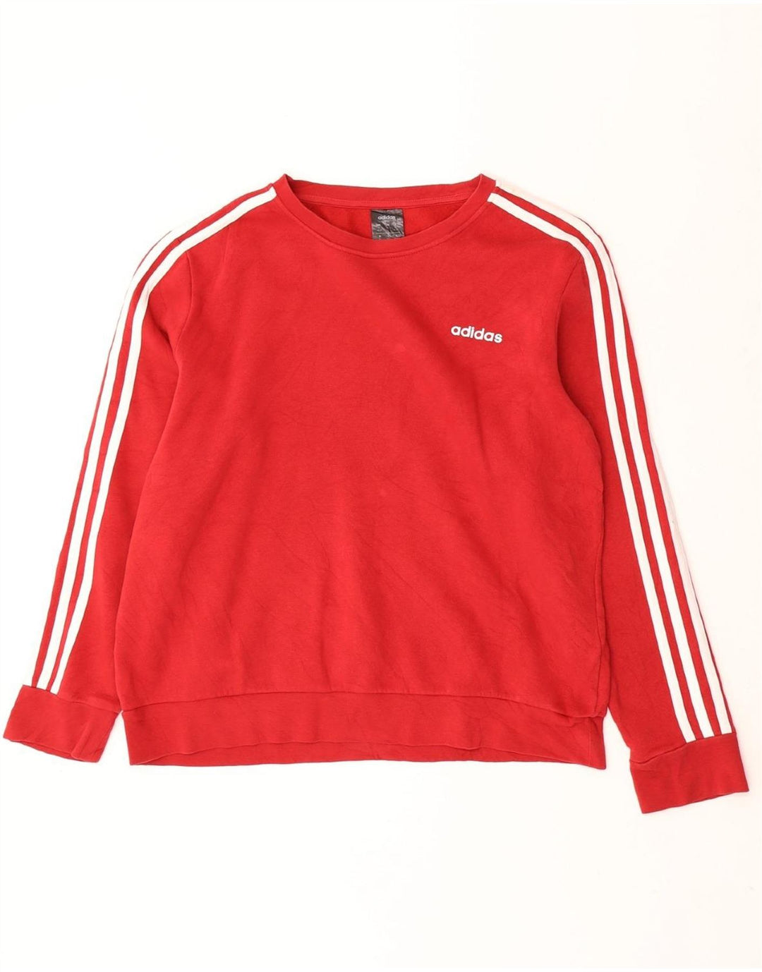 ADIDAS Damen Sweatshirt Pullover UK 20/22 XL Rot