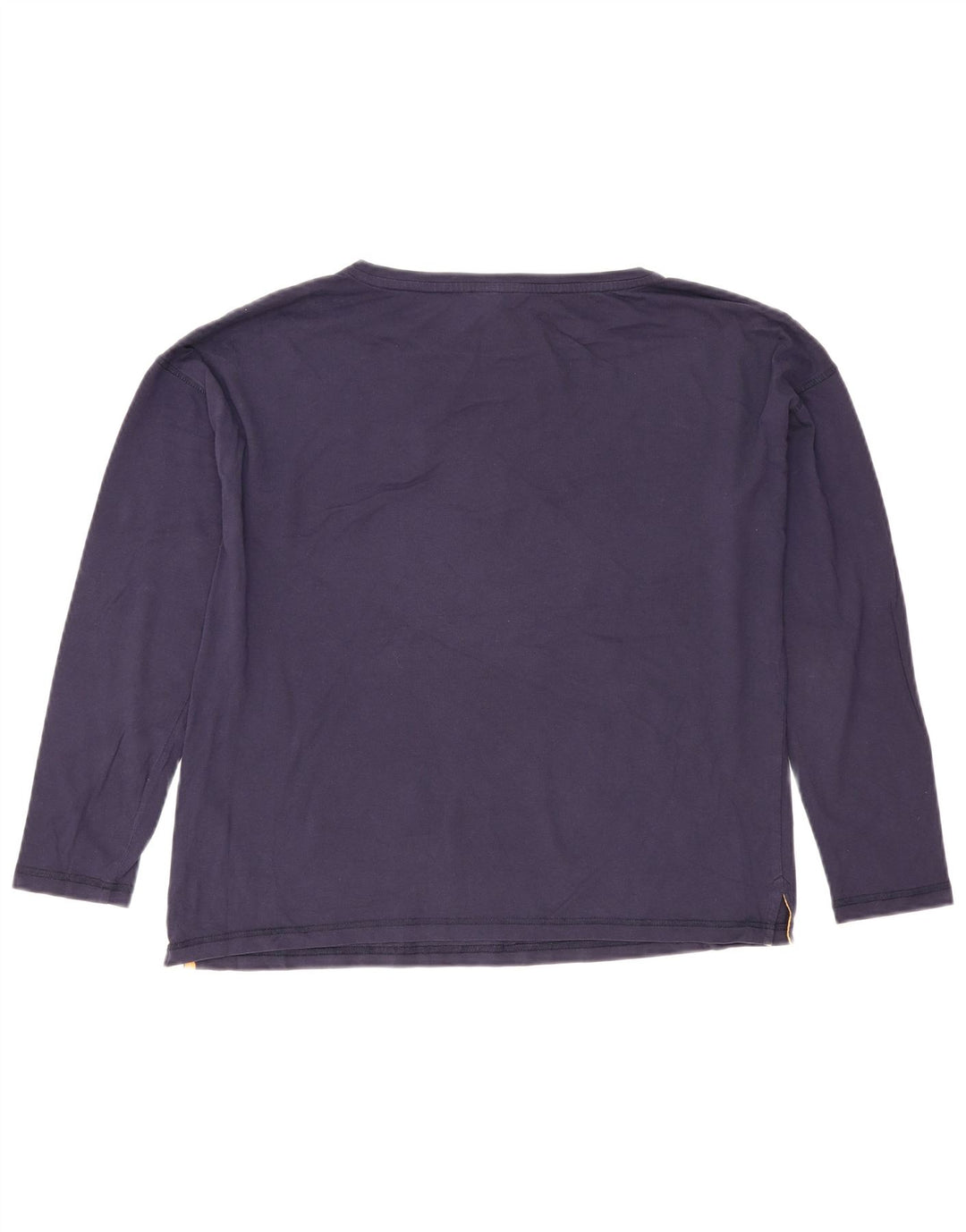 Joules Damen-Oversize-Oberteil, langärmlig, UK 10, Größe S, Marineblau, Baumwolle