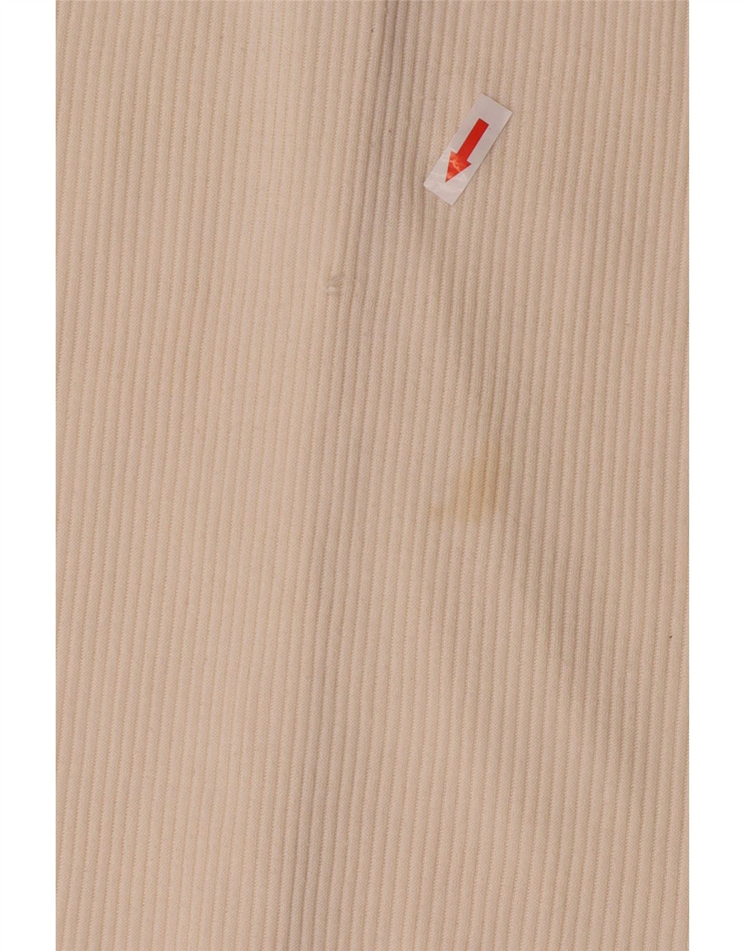 Zara Damen Figurbetontes Kleid UK 12 Medium Off White