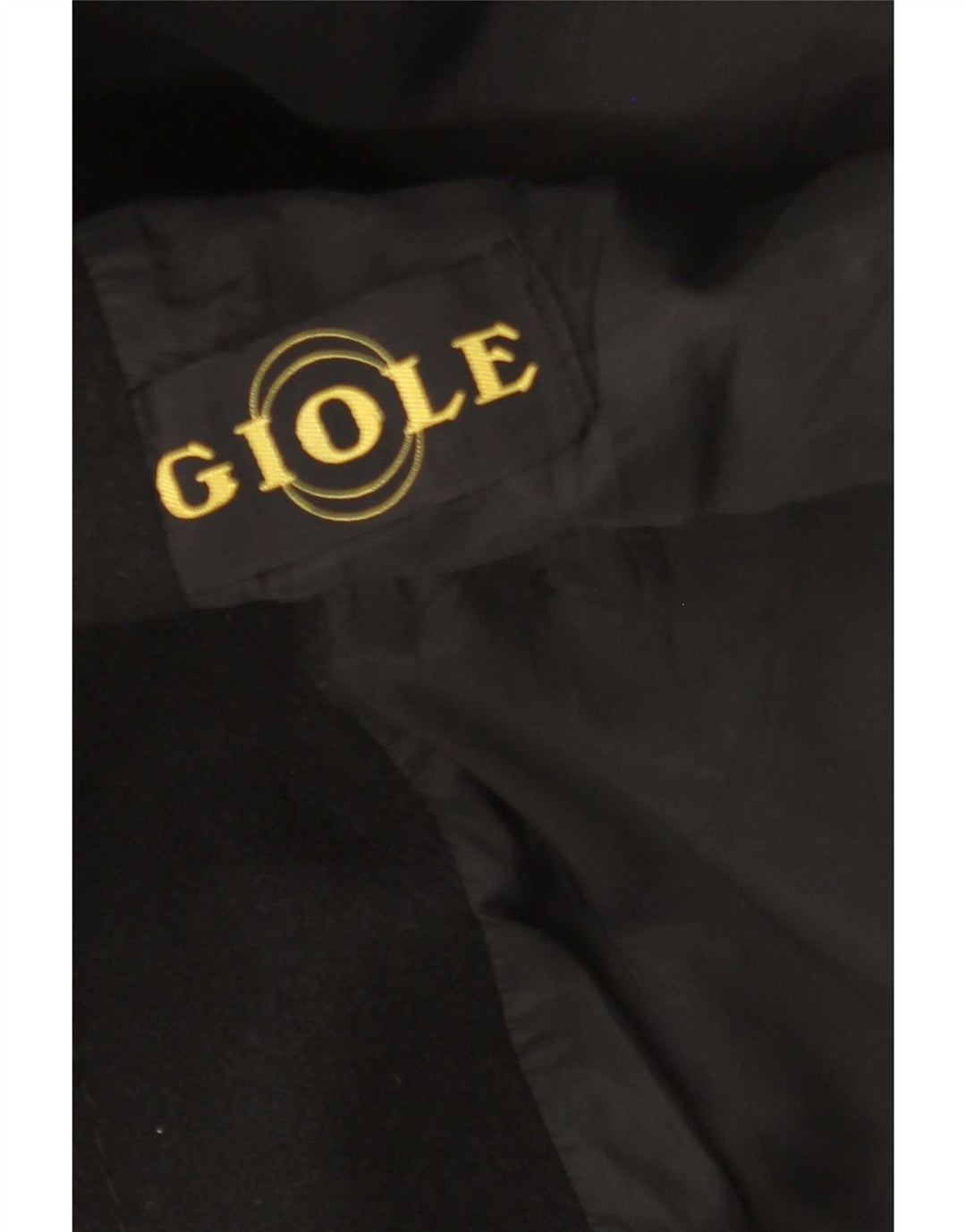 Giole Damen Zweireihiger Mantel UK 14 Medium Schwarz