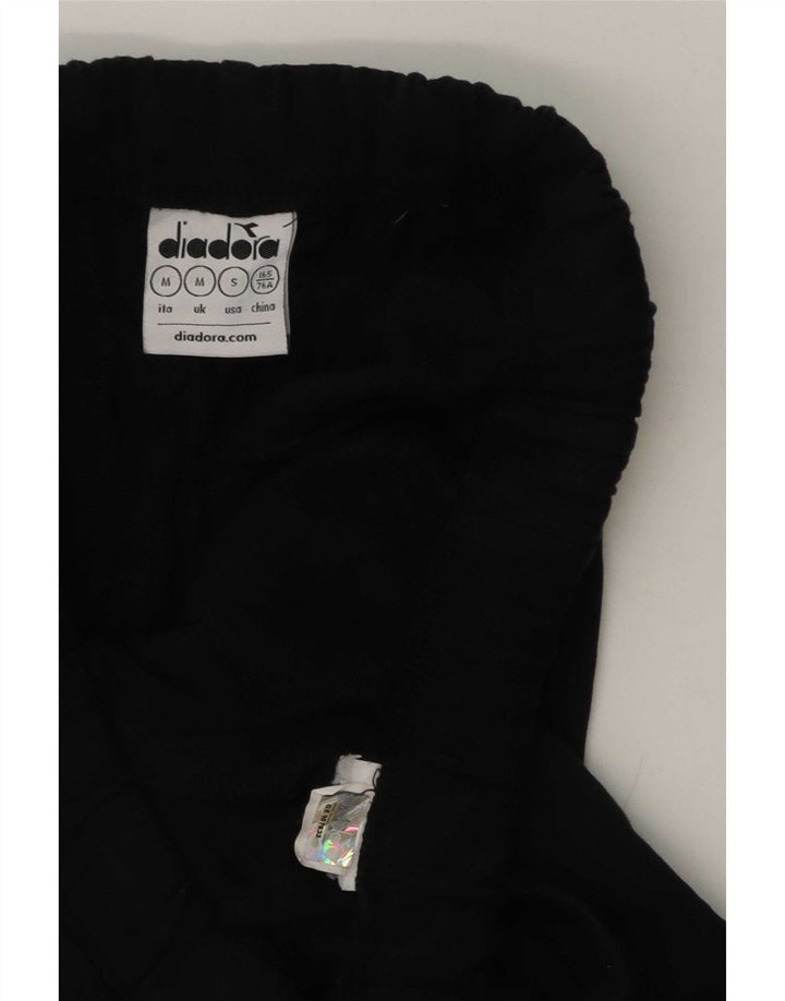 Diadora Herren-Trainingshose, Jogginghose, mittelgroß, Schwarz