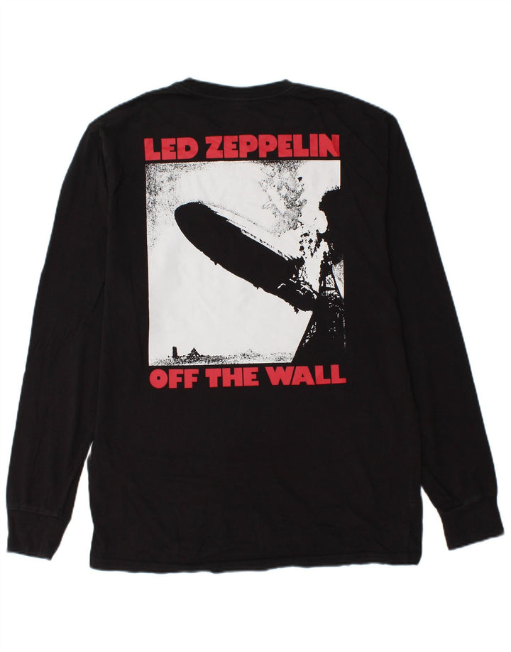 VANS Herren-Oberteil mit klassischer Passform, langärmlig, mittelschwarze Baumwolle