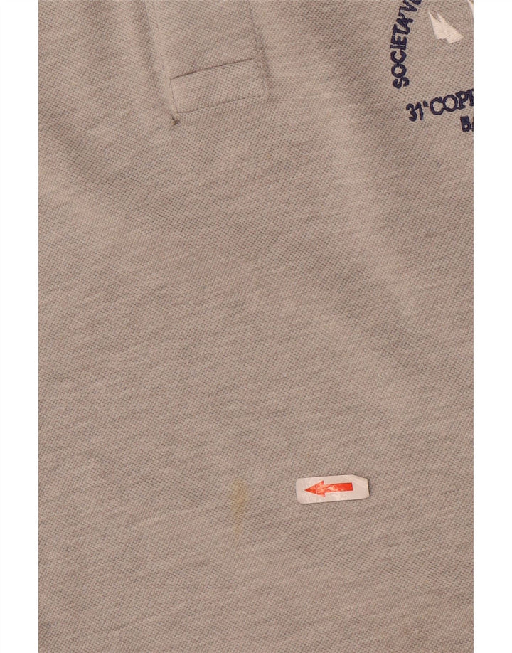 Marina Yachting Herren-Poloshirt, Größe L, Grau