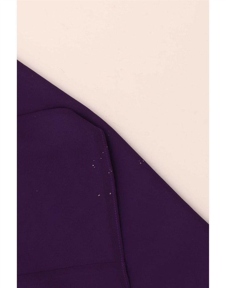 Jacques Vert Damen 3-Knopf-Blazerjacke UK 16 Large Lila Polyester