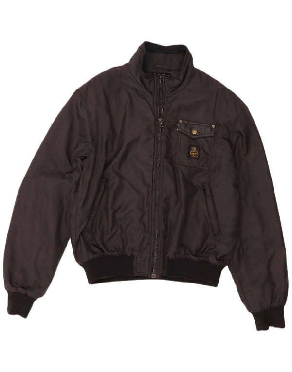 Refrigiwear Herren Bomberjacke UK 42 XL Schwarz Polyamid