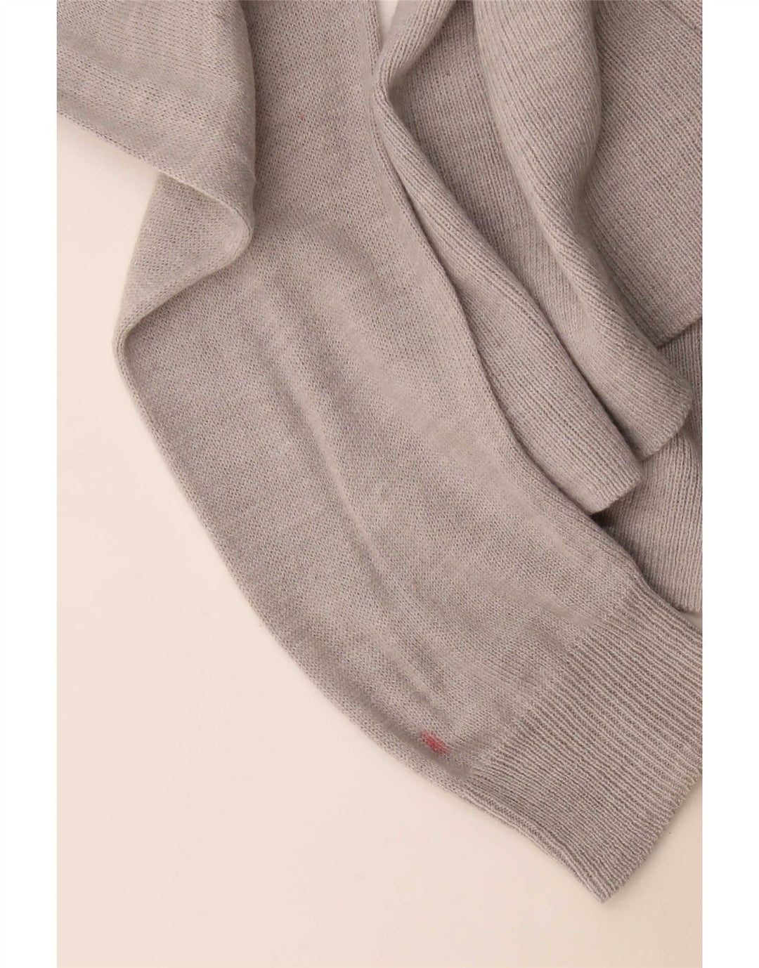 Marks & Spencer Damen Longline Open Cardigan Pullover UK 10 Small Grau