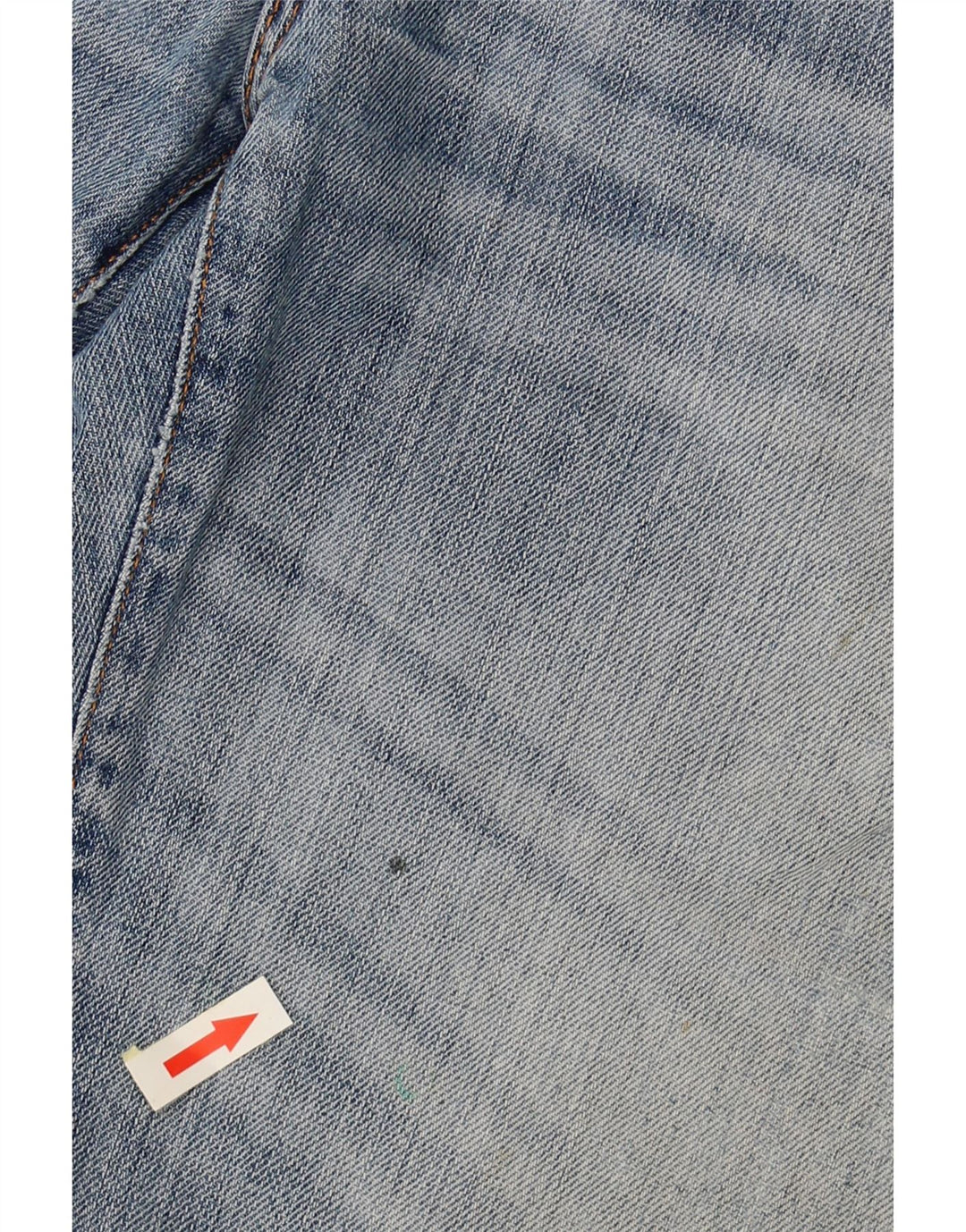 HUGO BOSS Herren Distressed Denim Shorts W36 Large Blau