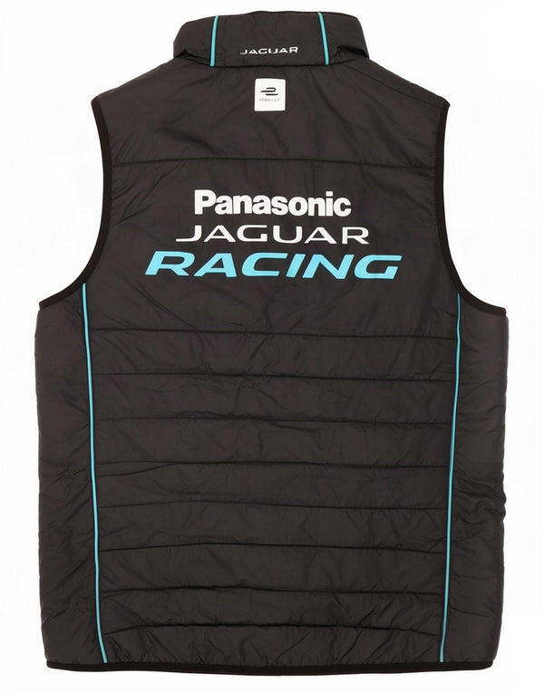 Puma Herren Graphic Padded Gilet UK 38 Mittelschwarzes Nylon