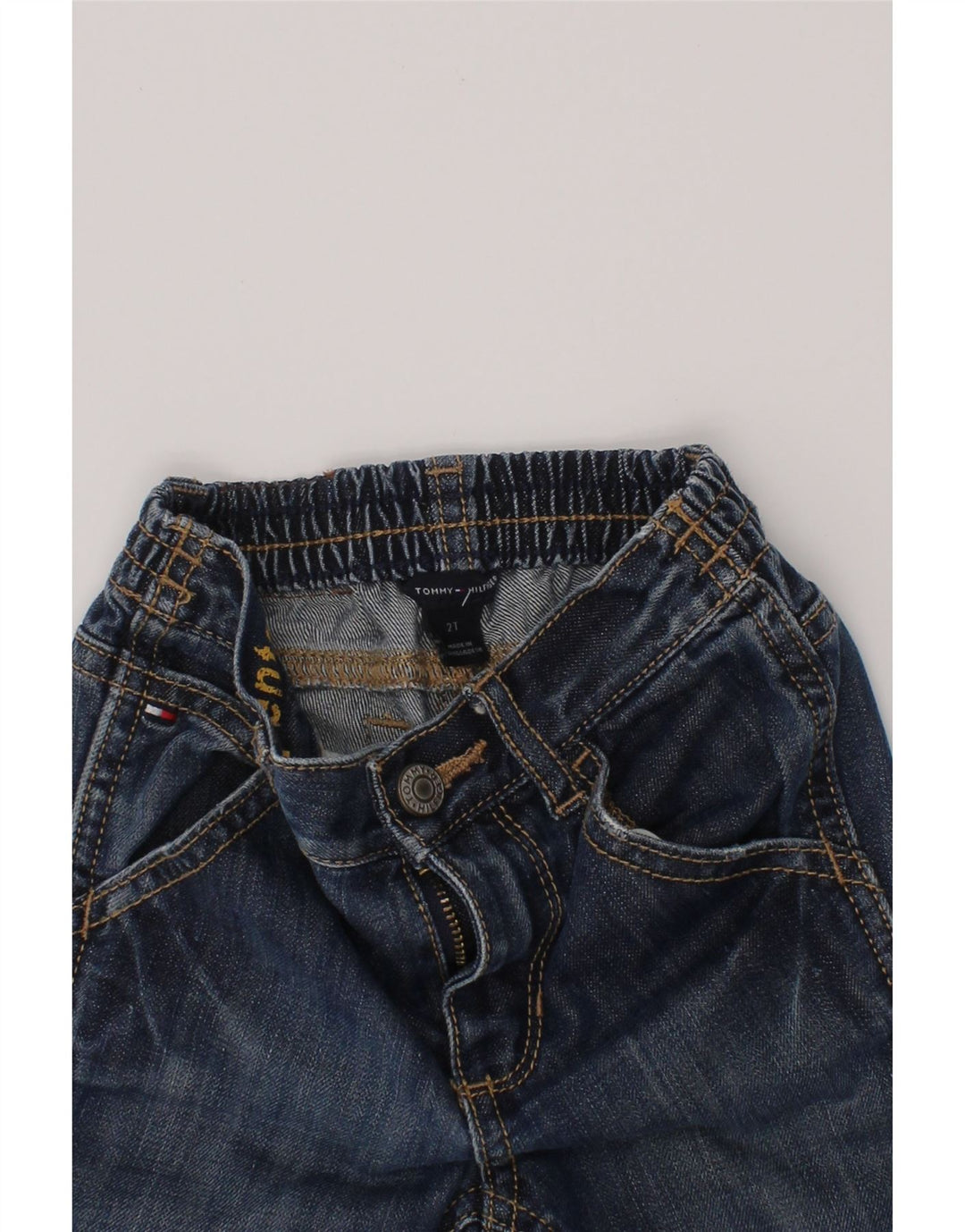 TOMMY HILFIGER Baby Jungen Cargo Straight Jeans 18-24 Monate W20 L12 Blau