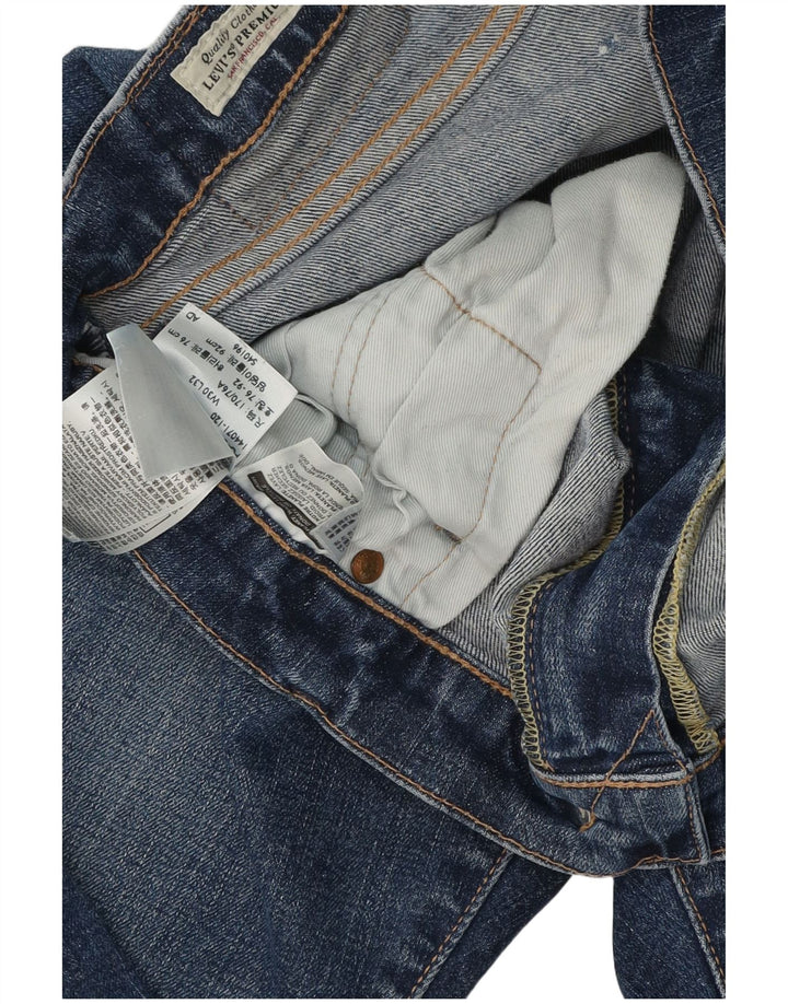 Levi's Herren Slim Jeans W30 L31 Blaue Baumwolle