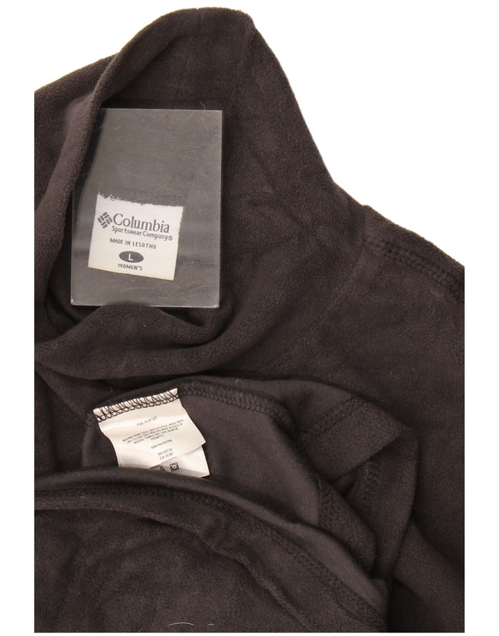 Columbia Damen Fleecepullover UK 16 Large Schwarz Polyester