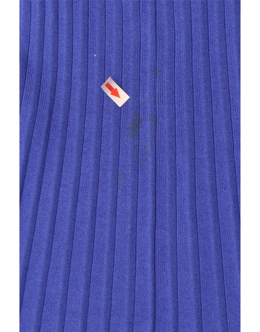 COS Ärmelloses Zeltkleid für Damen, UK 14, mittelblaue Baumwolle