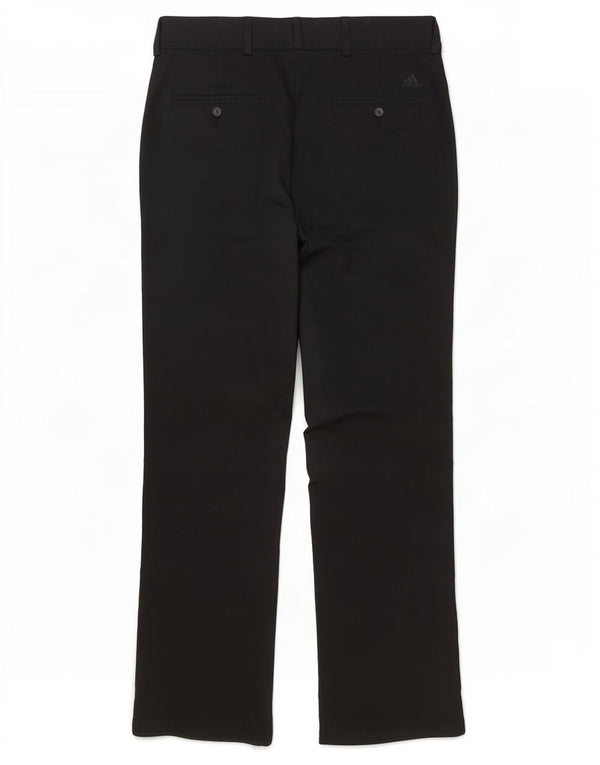 Adidas Damen Climalite Straight Chino Hose W34 L34 Marineblau Polyester