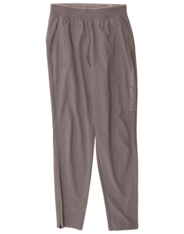 Under Armour Herren-Trainingshose aus mittelgrauem Polyester