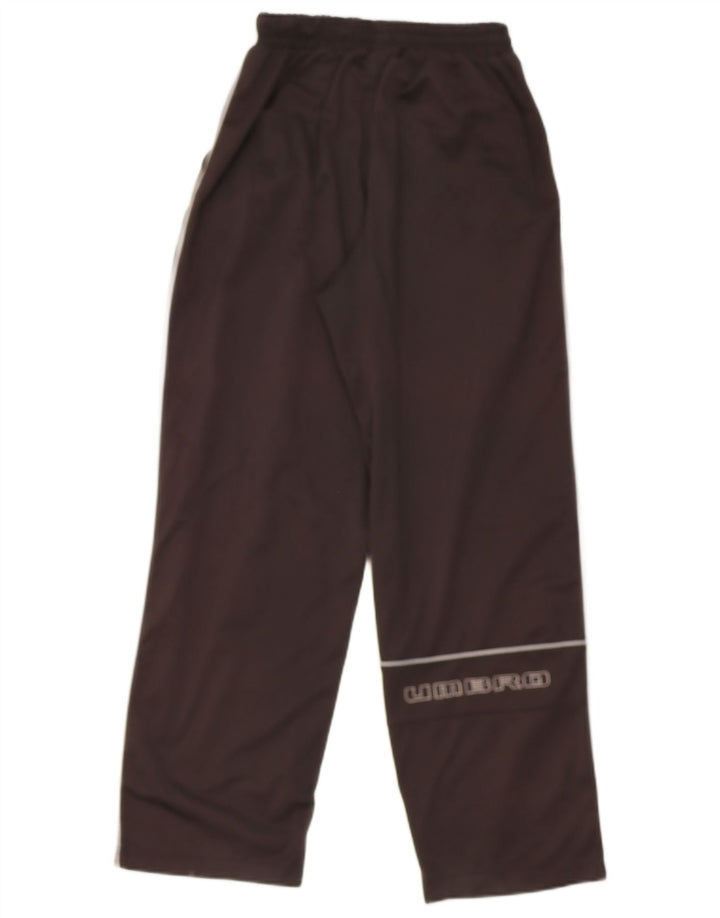 UMBRO Mens Graphic Tracksuit Trousers Small  Black Polyester