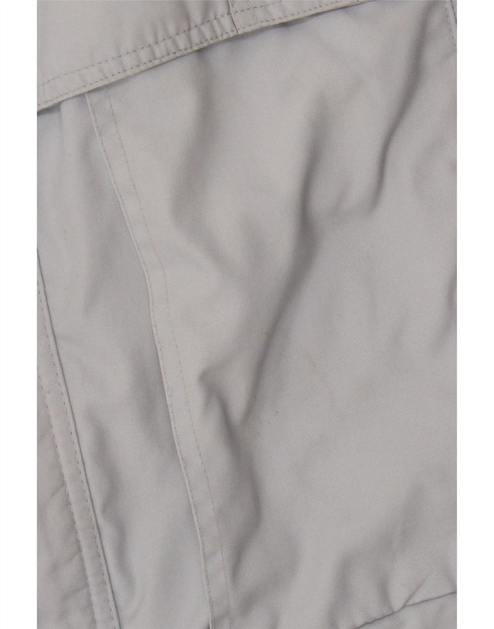 C&A Herren Utility Jacke UK 36 Small Grau Polyester