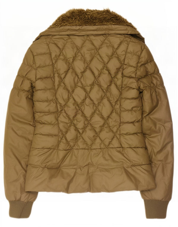 Buffalo Wattierte Damenjacke UK 12 Medium Khaki Polyester