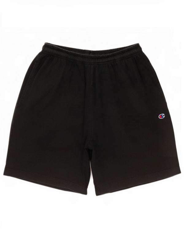 Champion Herren-Sportshorts, groß, aus schwarzer Baumwolle