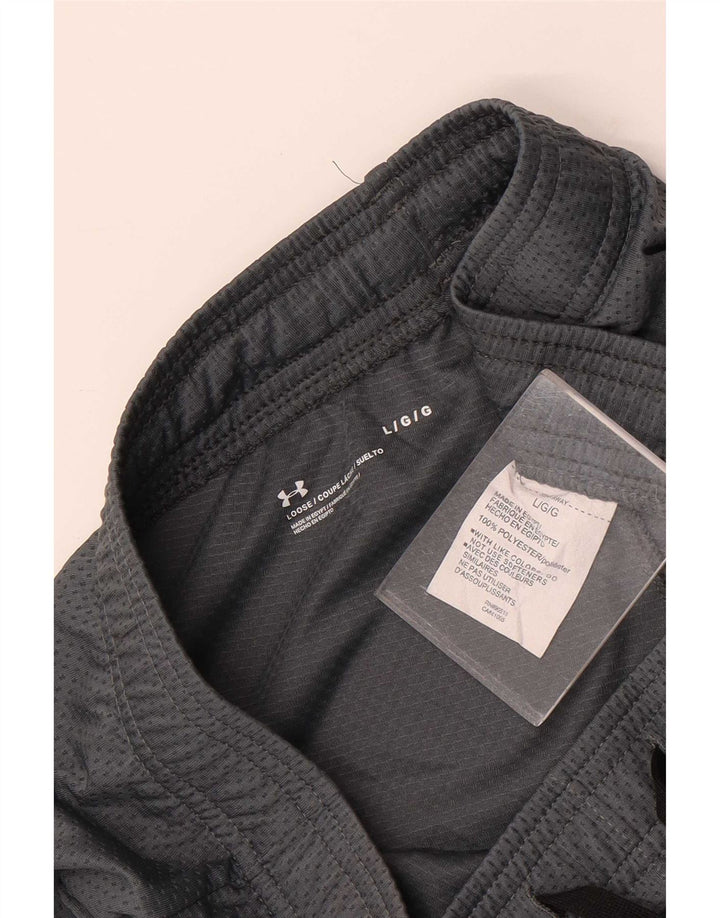 Under Armour Herren-Sportshorts, großes graues Polyester