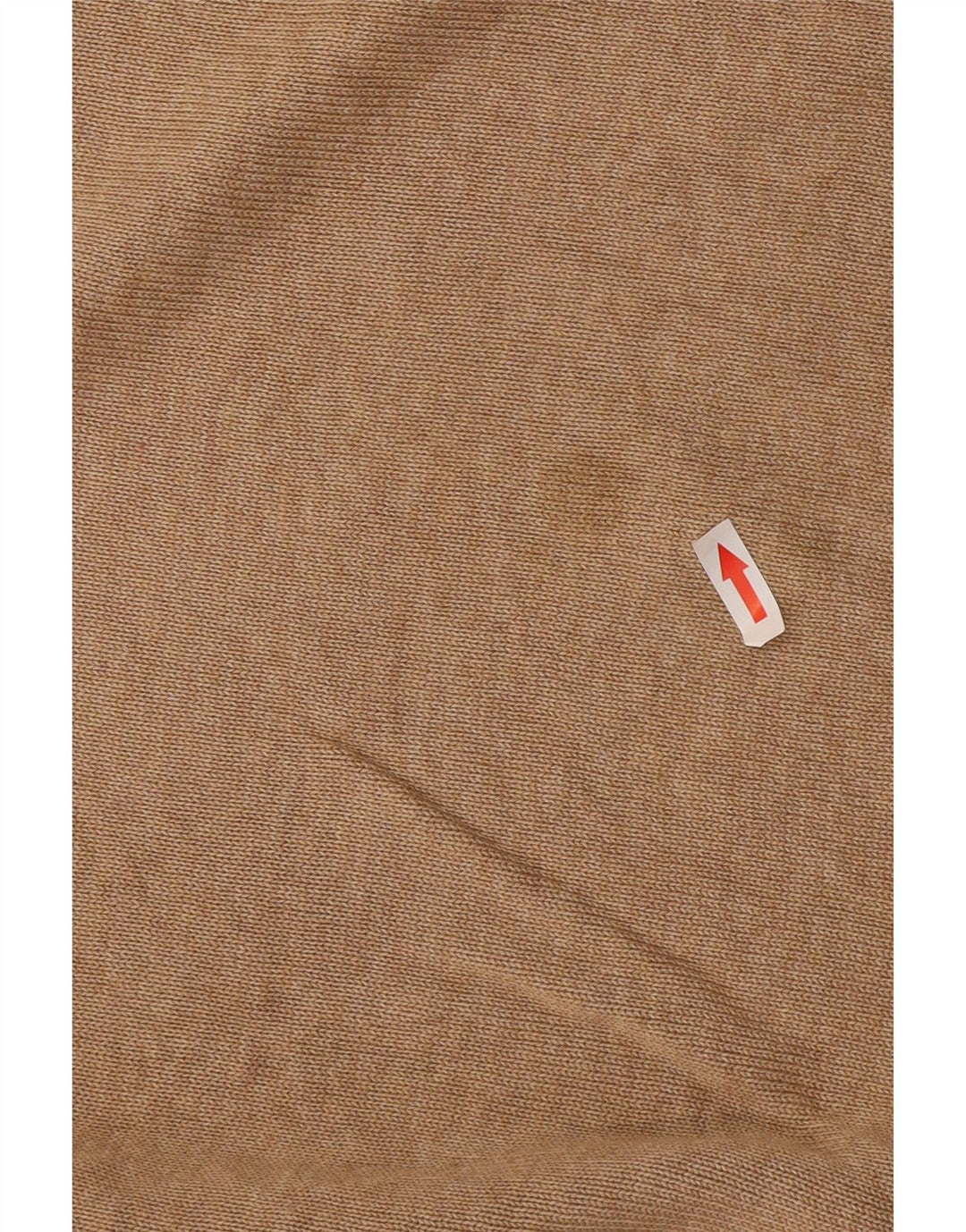 Marks & Spencer Herren-Pullover mit V-Ausschnitt, groß, beige Baumwolle