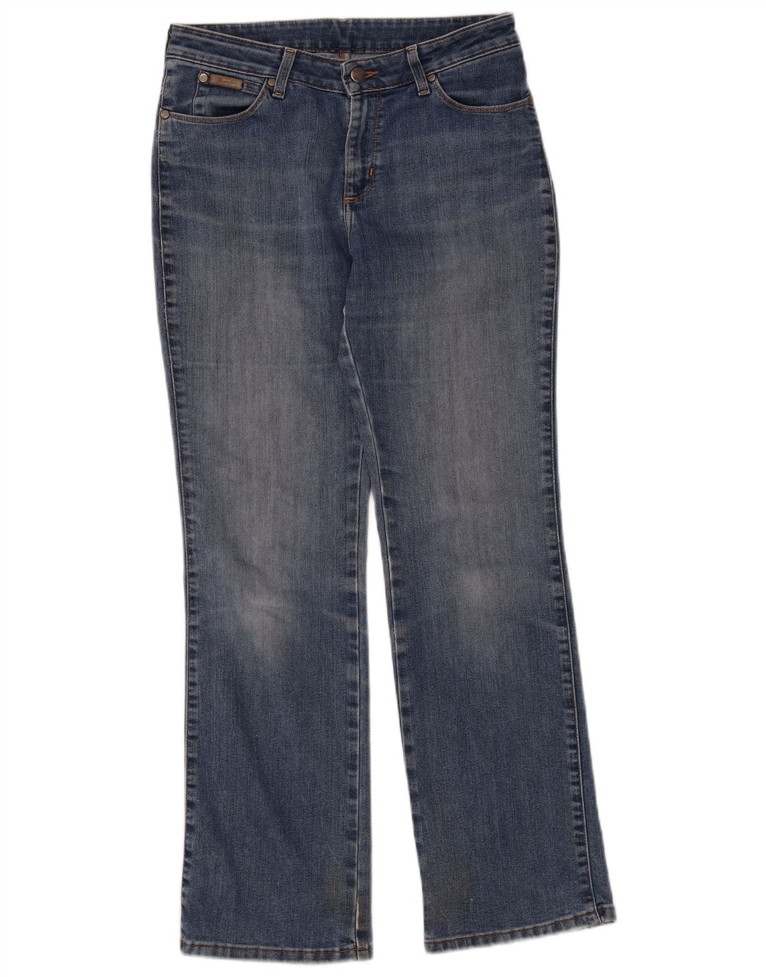 WRANGLER Damen Tina Bootcut Jeans W30 L30 Blaue Baumwolle