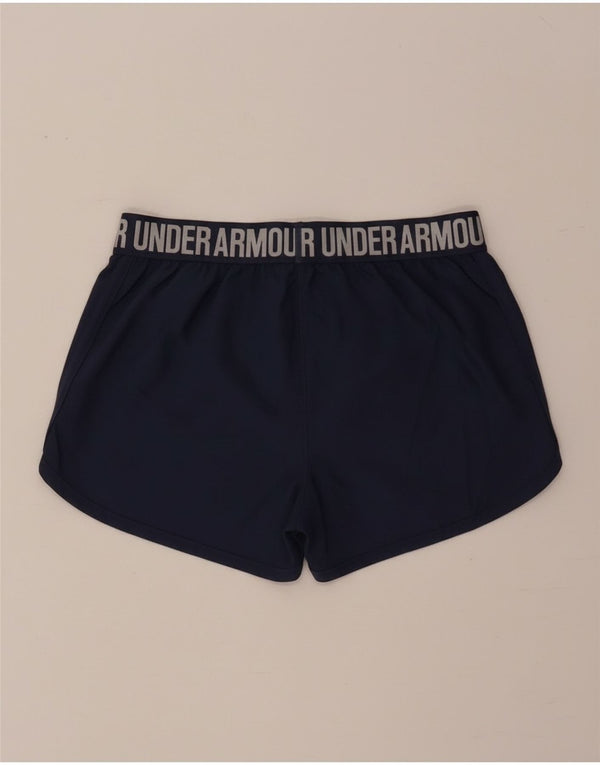Under Armour Heat Gear Sportshorts für Jungen, 11–12 Jahre, Größe L, Marineblau