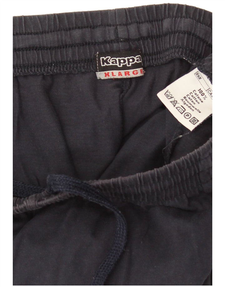 KAPPA Herren-Trainingshose XL, marineblau, Baumwolle