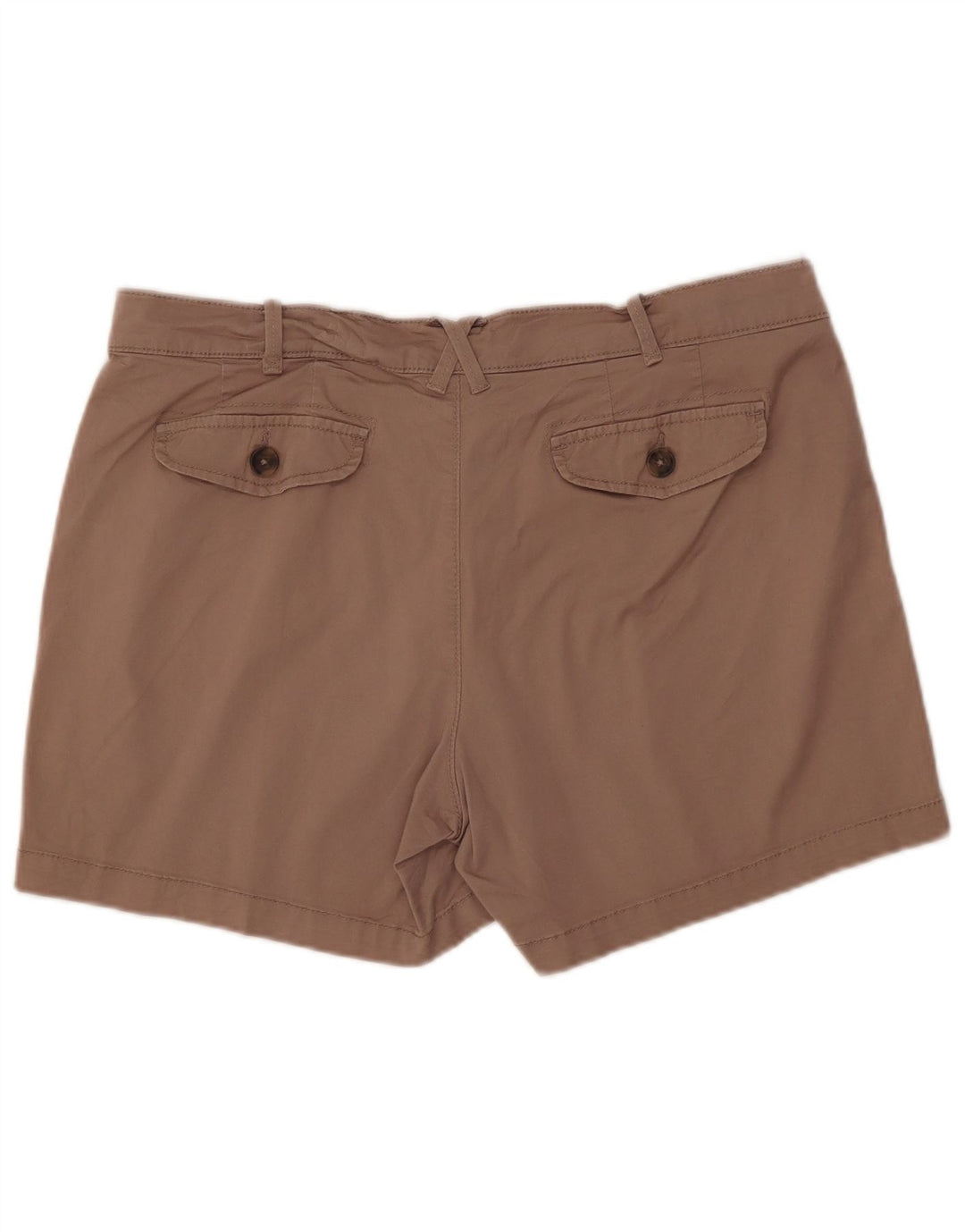 LEE Damen Chinoshorts US 16 2XL W38 Braune Baumwolle