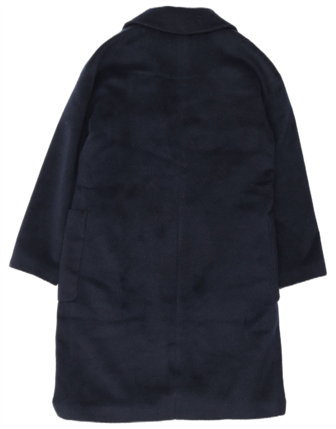 Marks & Spencer Damenmantel UK 12 Mittelmarineblaues Polyester