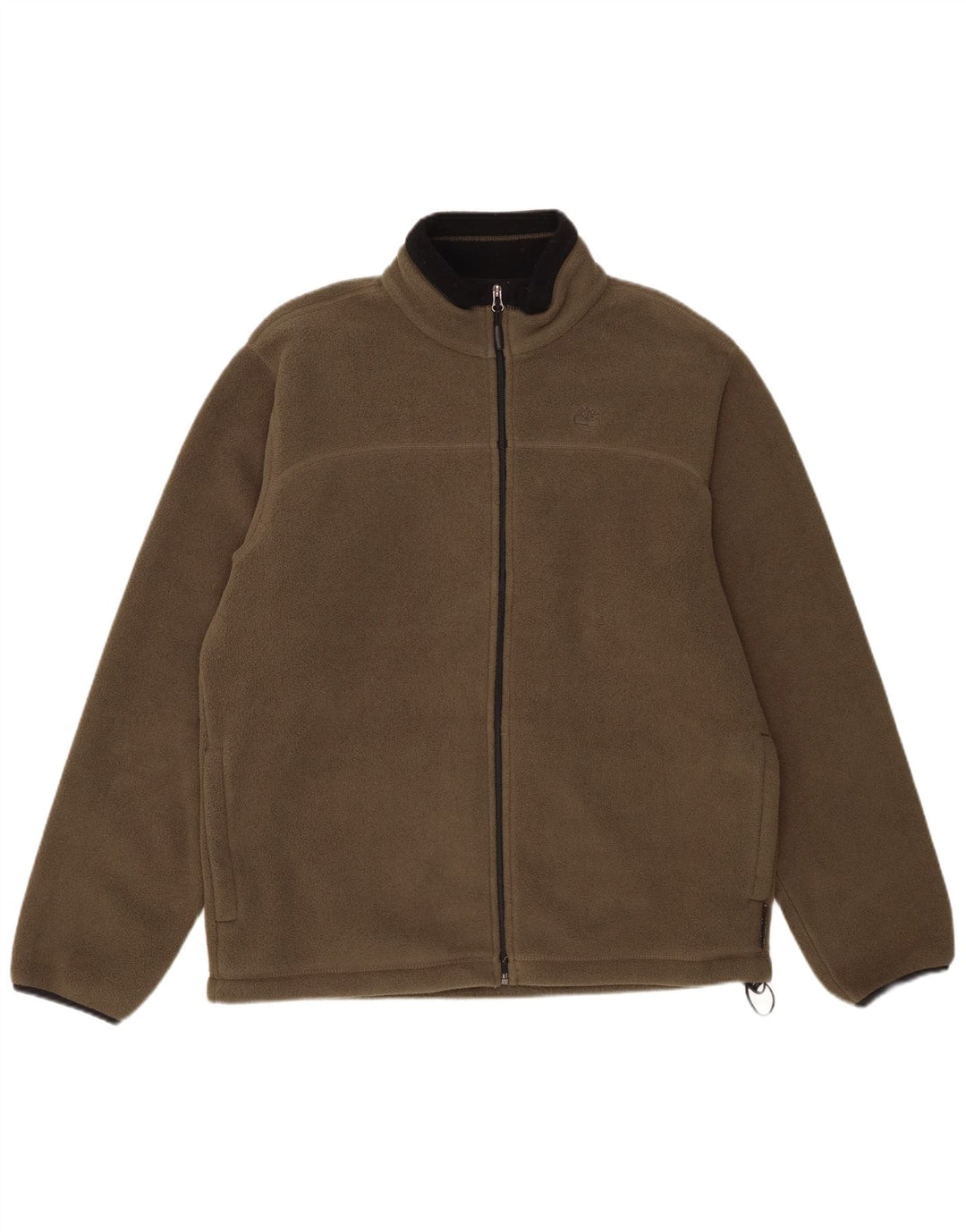 Timberland Herren Fleecejacke UK 40 Large Khaki Polyester