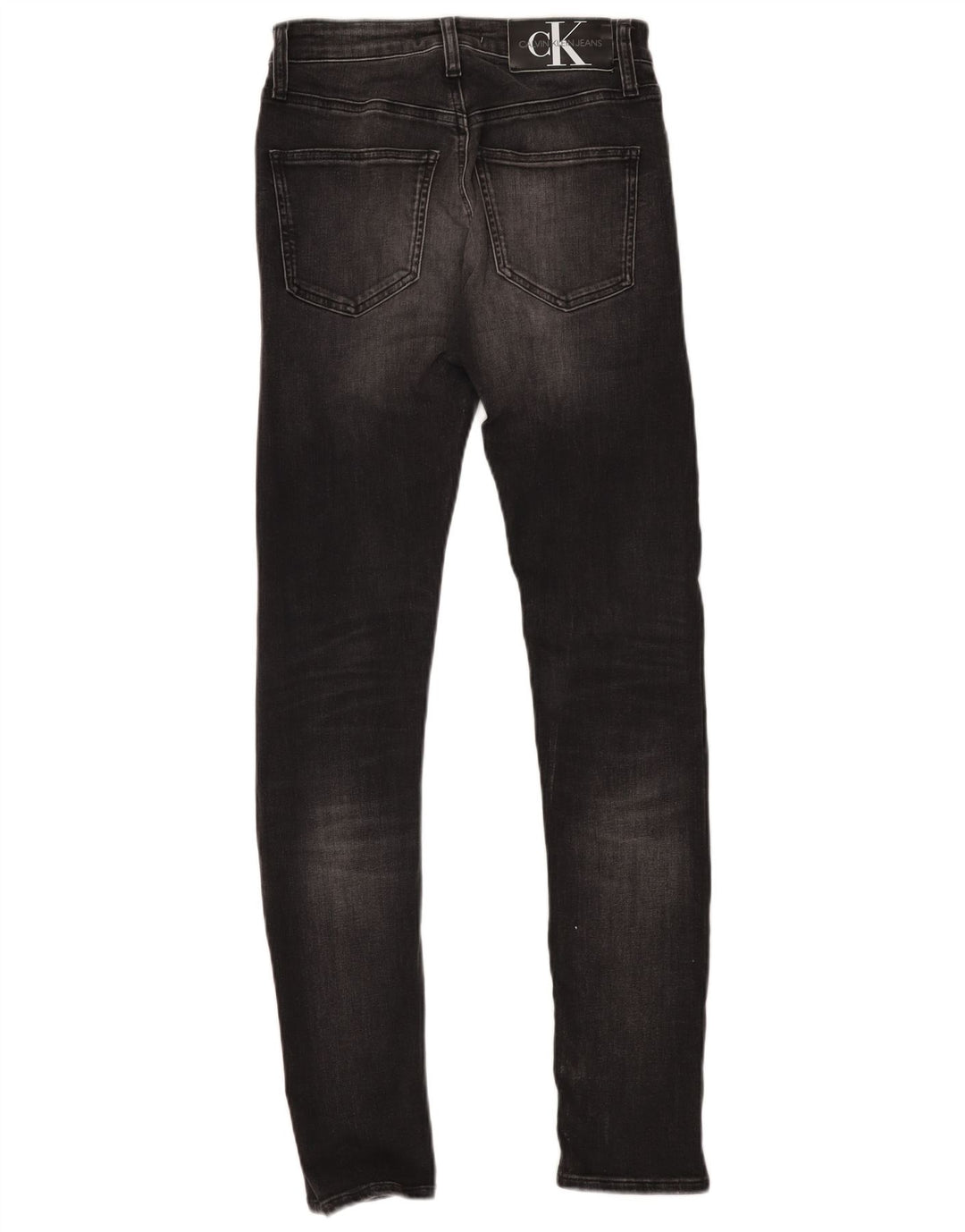 CALVIN KLEIN Herren Super Skinny Jeans W28 L32 Grau