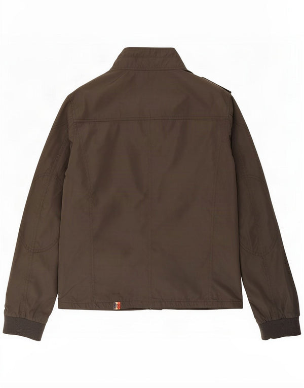 Tommy Hilfiger Herren Militärjacke UK 38 Medium Khaki Polyester