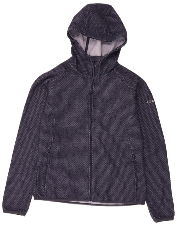 Columbia Damen-Kapuzenpullover mit Reißverschluss, UK 14, mittleres Marineblau, Polyester, Sport