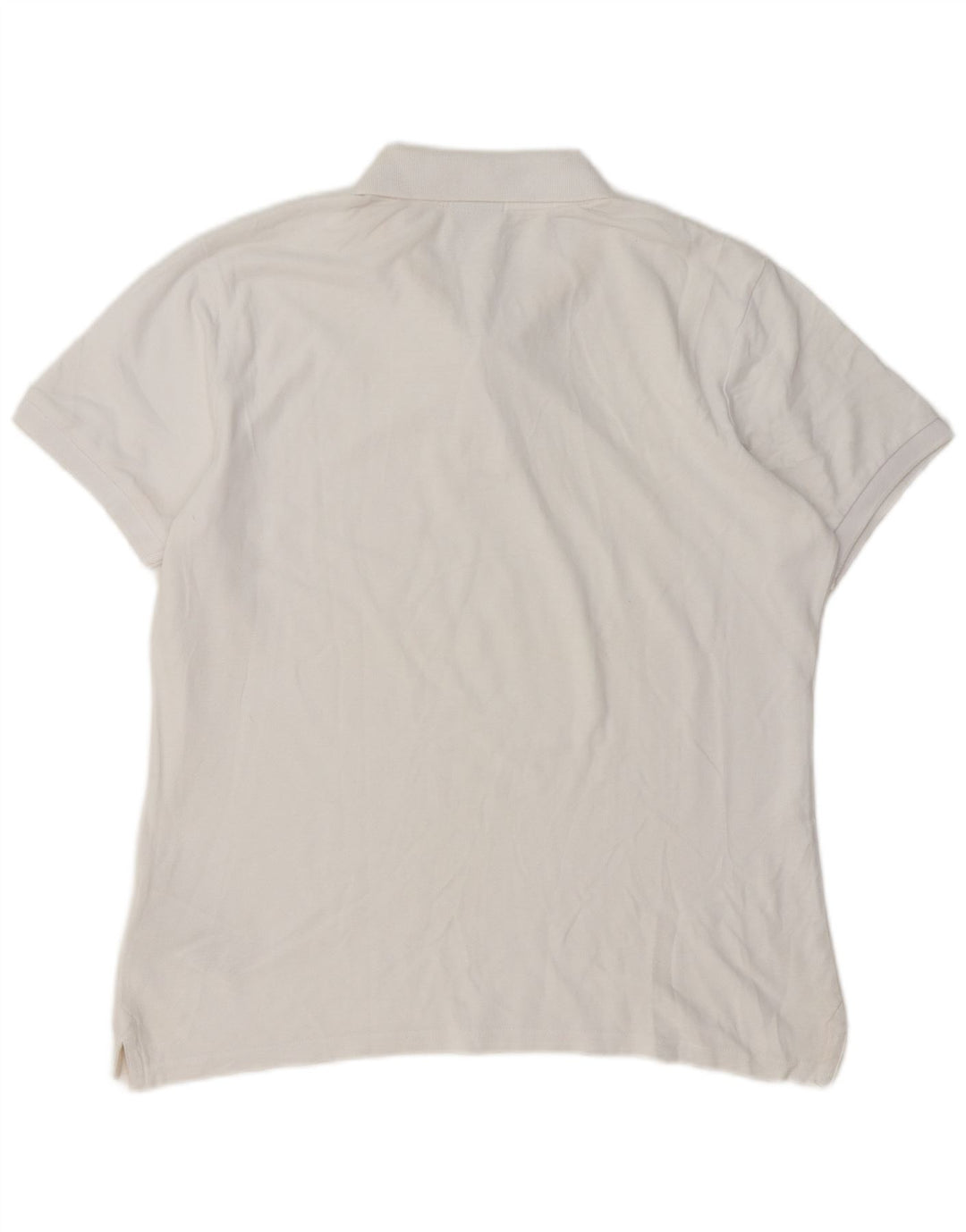 Diadora Herren-Poloshirt aus mittelweißer Baumwolle