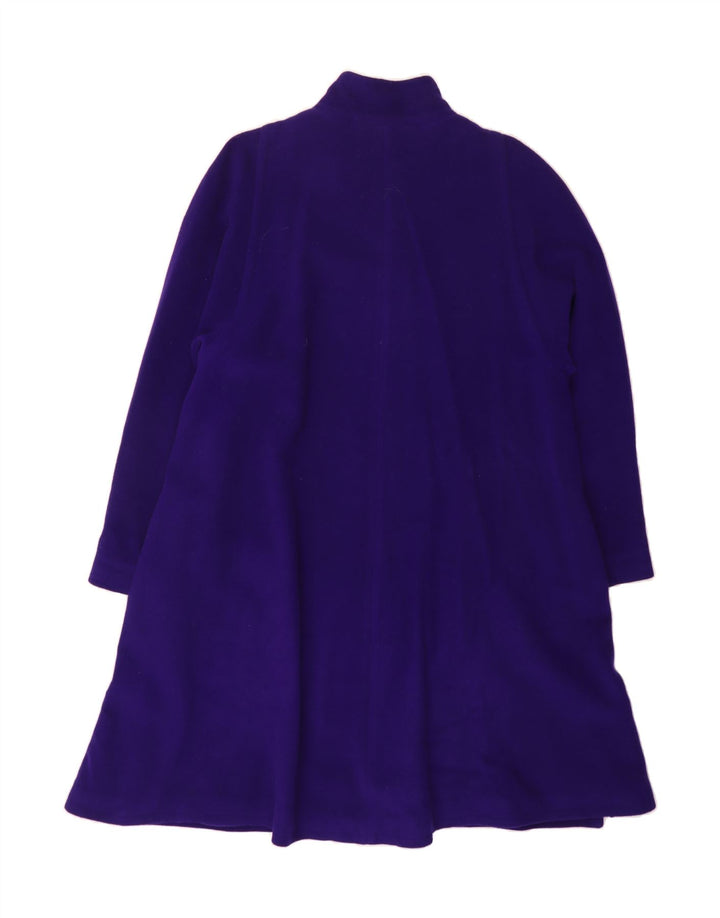 BASLER Womens Overcoat EU 36 Small Purple Lambswool Vintage Basler and Second-Hand Basler from Messina Hembry 