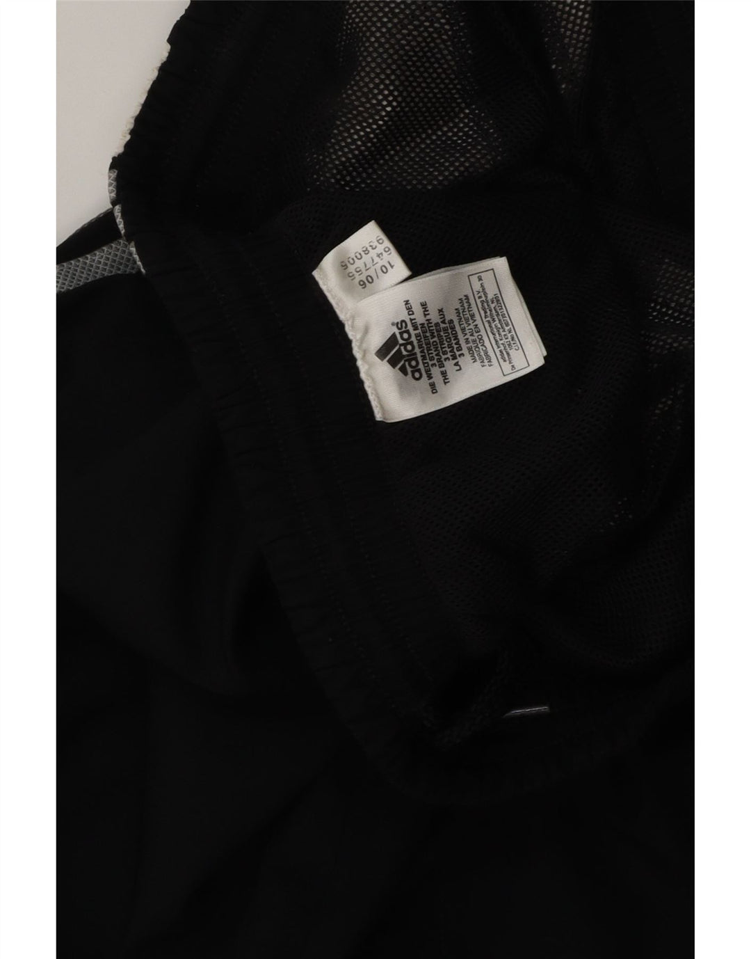 ADIDAS Herren-Trainingshose, Mittelschwarz, Farbblock-Polyester