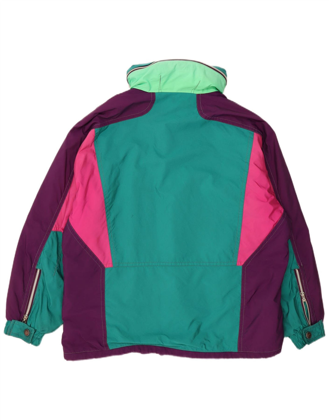 Colmar Herren-Skijacke in Übergröße mit Grafik, IT 56 XL, Grün, Farbblock