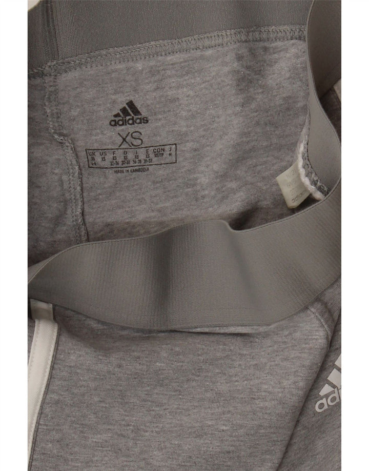 ADIDAS Damen Leggings UK 4/6 XS Grau
