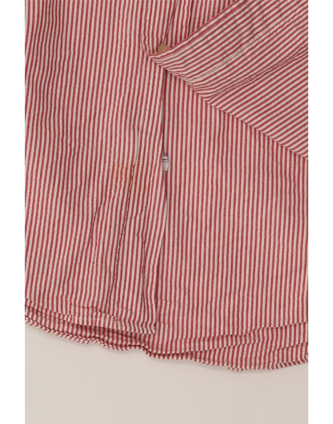 RALPH LAUREN Mens Custom Fit Short Sleeve Shirt Medium Red Pinstripe Vintage Ralph Lauren and Second-Hand Ralph Lauren from Messina Hembry 