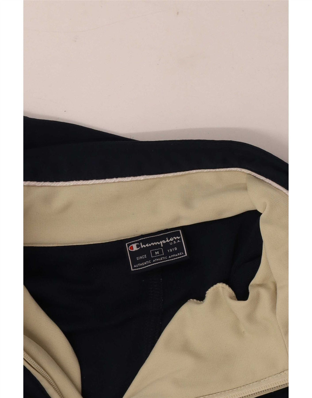 Champion Herren-Trainingsanzug-Oberjacke, Mittelblau, Farbblock