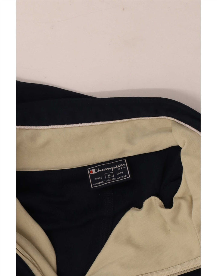 Champion Herren-Trainingsanzug-Oberjacke, Mittelblau, Farbblock