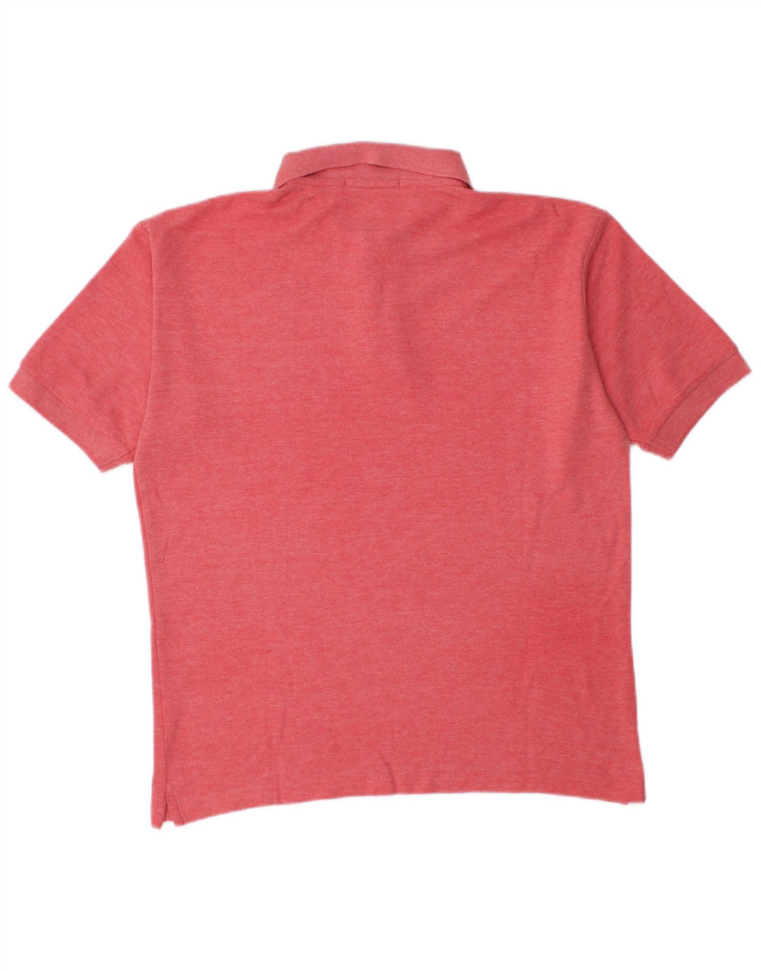 Fila Herren Poloshirt IT 46 Small Rot gesprenkelte Baumwolle