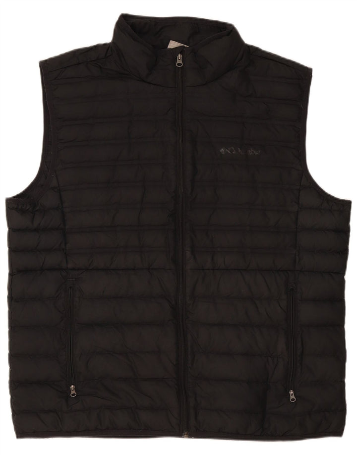 Columbia Herren Wattierte Weste UK 42 XL Schwarz Polyester