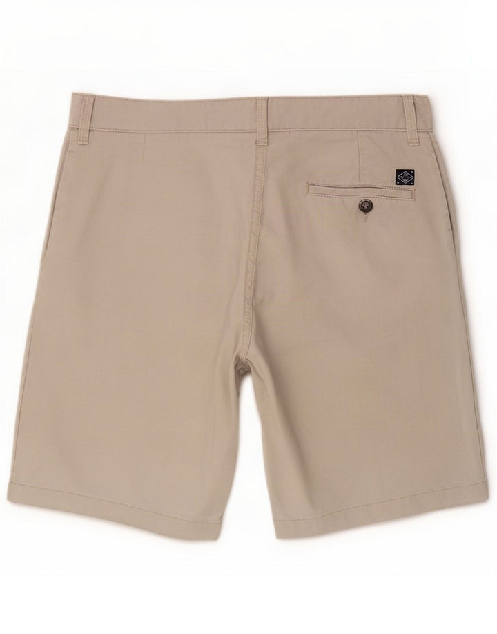 Marks & Spencer Herren Chinoshorts Medium W32 Beige Baumwolle