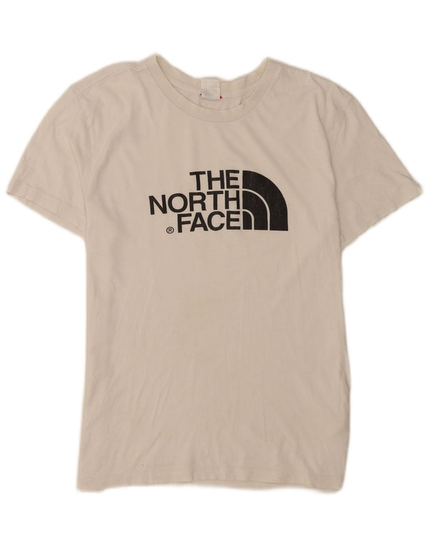 The North Face Mens Graphic T-Shirt Top Medium White Cotton
