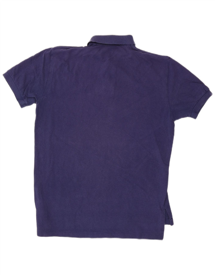 Polo Ralph Lauren Herren-Poloshirt, mittelmarineblaue Baumwolle