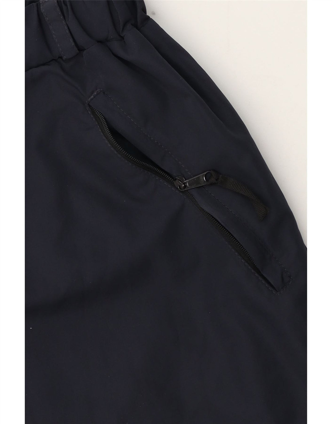 Vintage Herren Trainingshose XL Marineblau Polyester