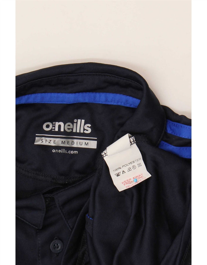 O'Neills Herren-Poloshirt, Mittelgroßes marineblaues Colourblock-Polyester