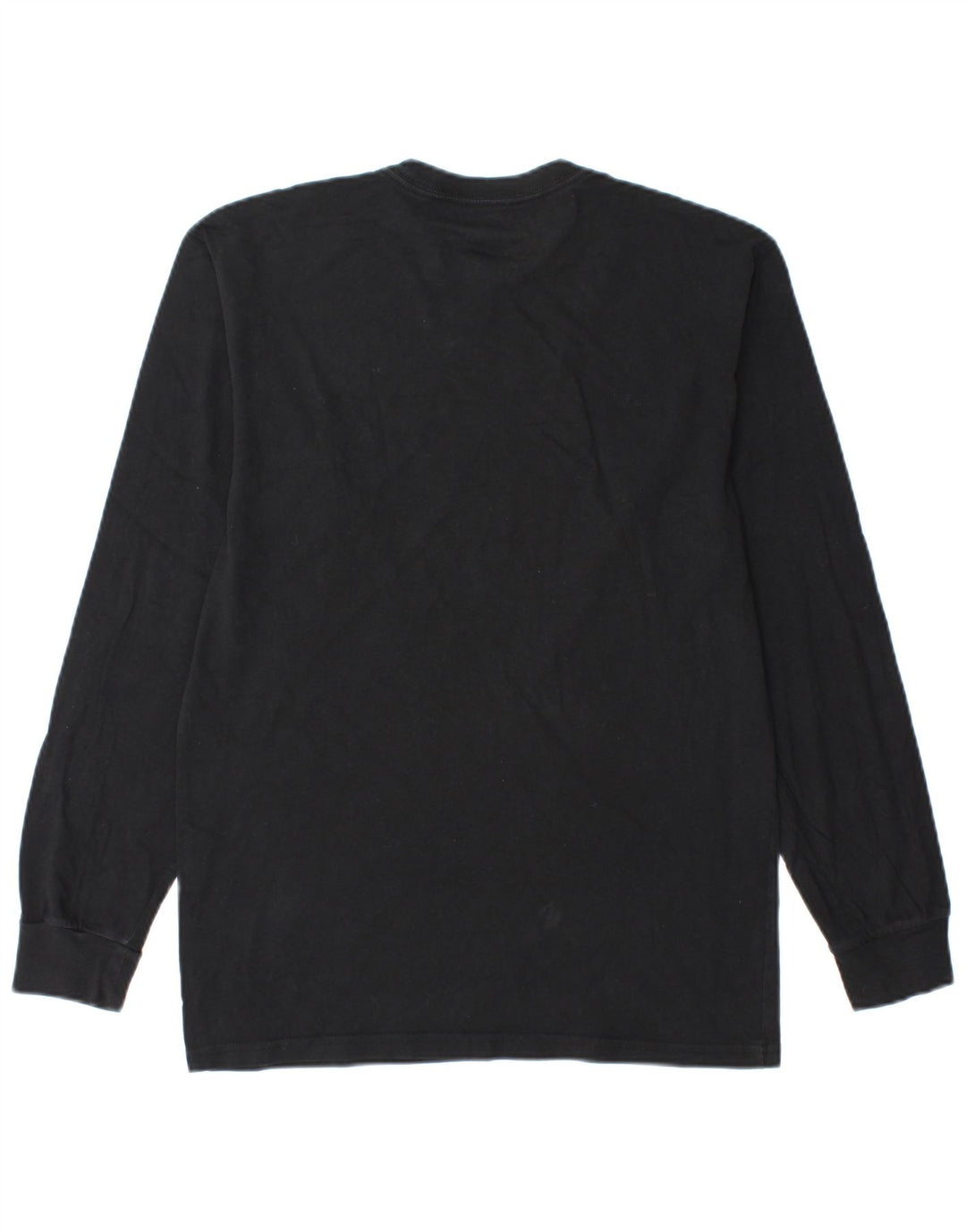 VANS Herren-Oberteil mit klassischer Passform, langärmlig, mittelschwarze Baumwolle