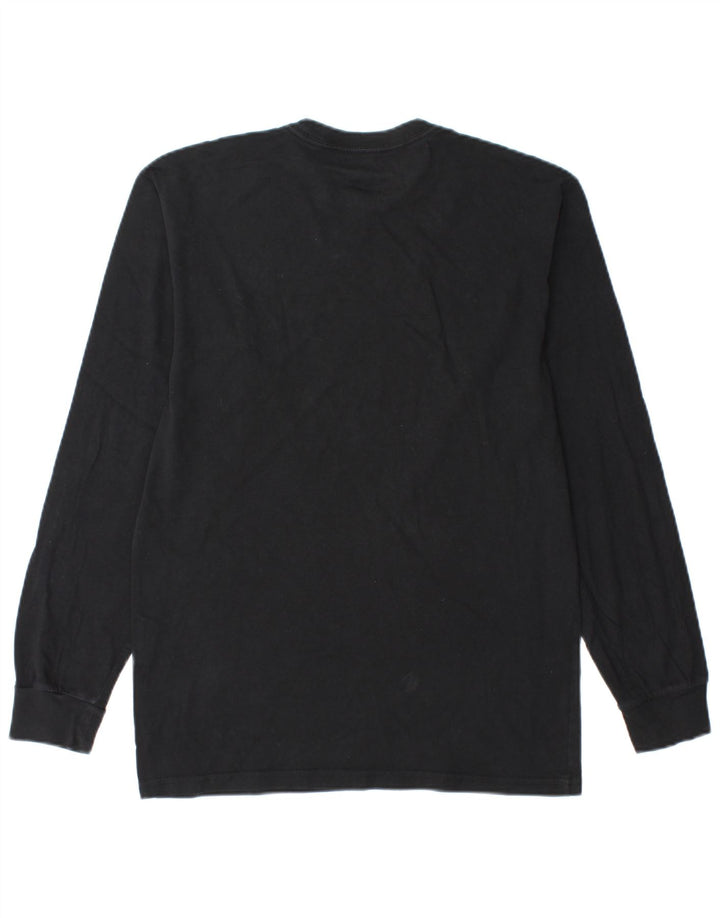 VANS Herren-Oberteil mit klassischer Passform, langärmlig, mittelschwarze Baumwolle